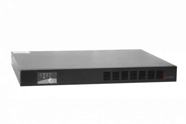 Источник бесперебойного питания, стоечный, 1U, Eltena EN-I2-800RM1U, 800Ва/500Вт